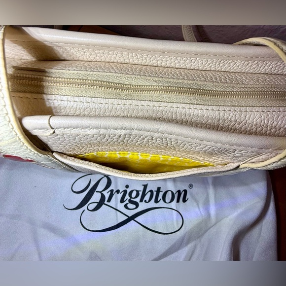 Brighton Ivory Handbag with Colorful Heart Accents - Picture 5 of 16